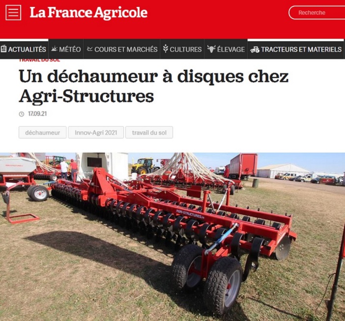 Article La France Agricole